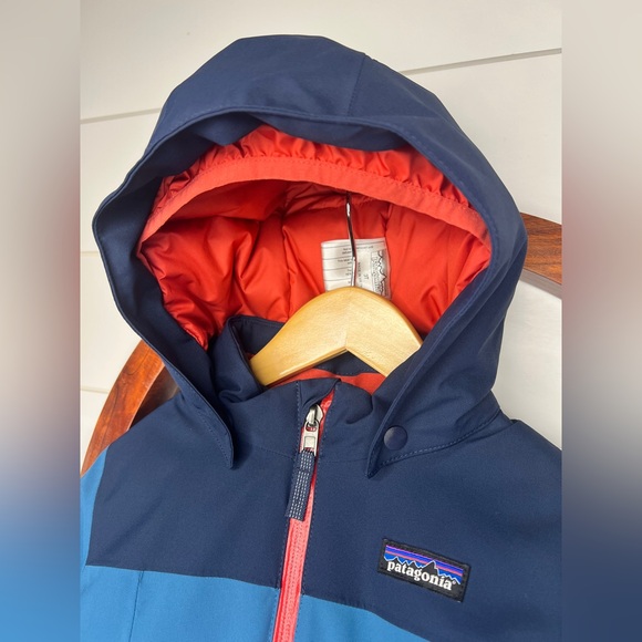 Snow Pile Patagonia One-Piece Snowsuit, 3T, Red and Blue - Picture 13 of 13